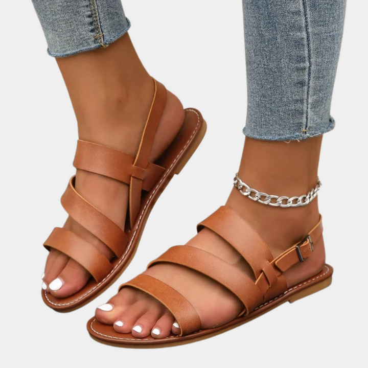 Elegant women's beach sandals - Perfect for a summer look!