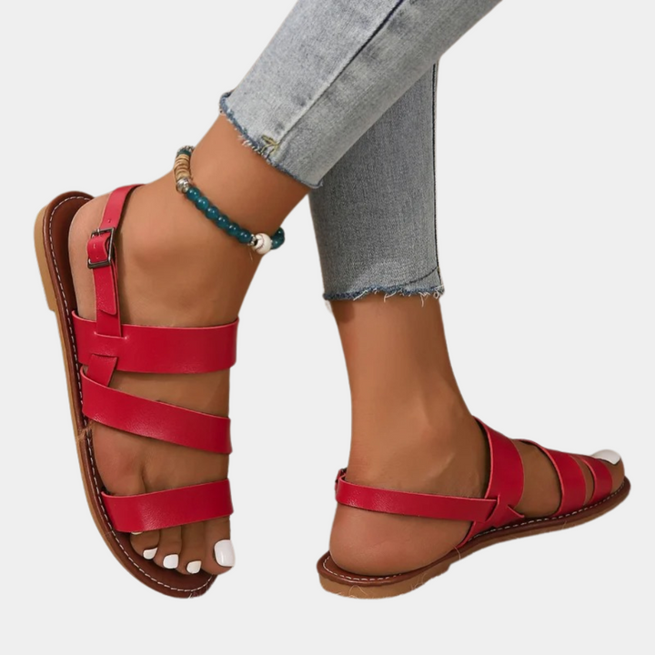 Elegant women's beach sandals - Perfect for a summer look!