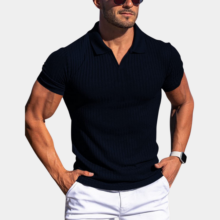 Stylish Tailored Polo Shirt for Men - Adolf Collection