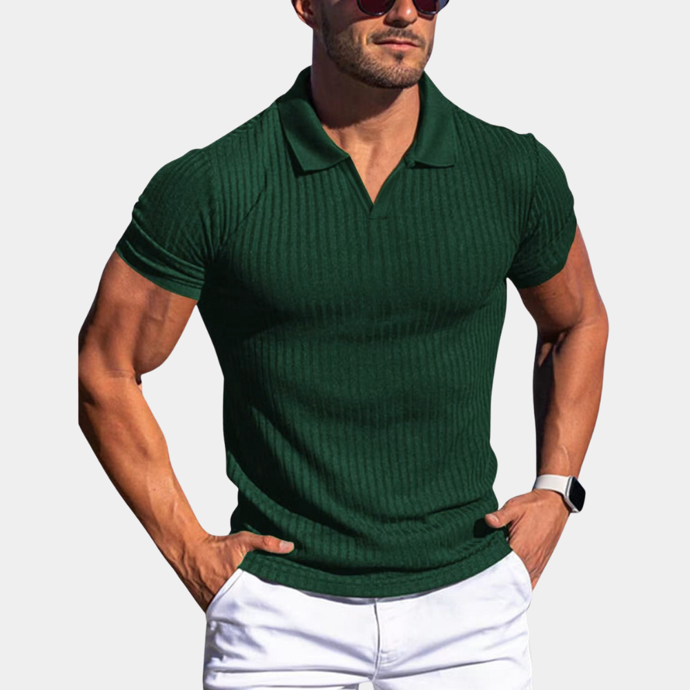 Stylish Tailored Polo Shirt for Men - Adolf Collection