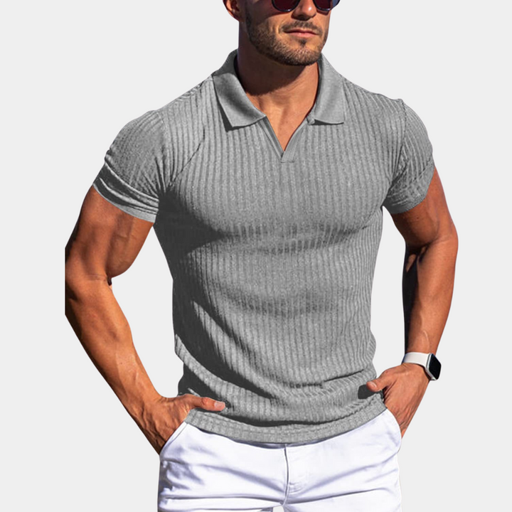 Stylish Tailored Polo Shirt for Men - Adolf Collection