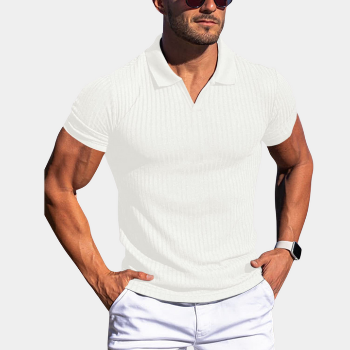 Stylish Tailored Polo Shirt for Men - Adolf Collection