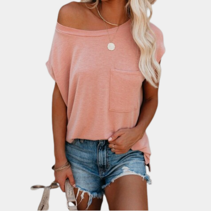 Azra - Trendy Casual Summer T-shirt for Women