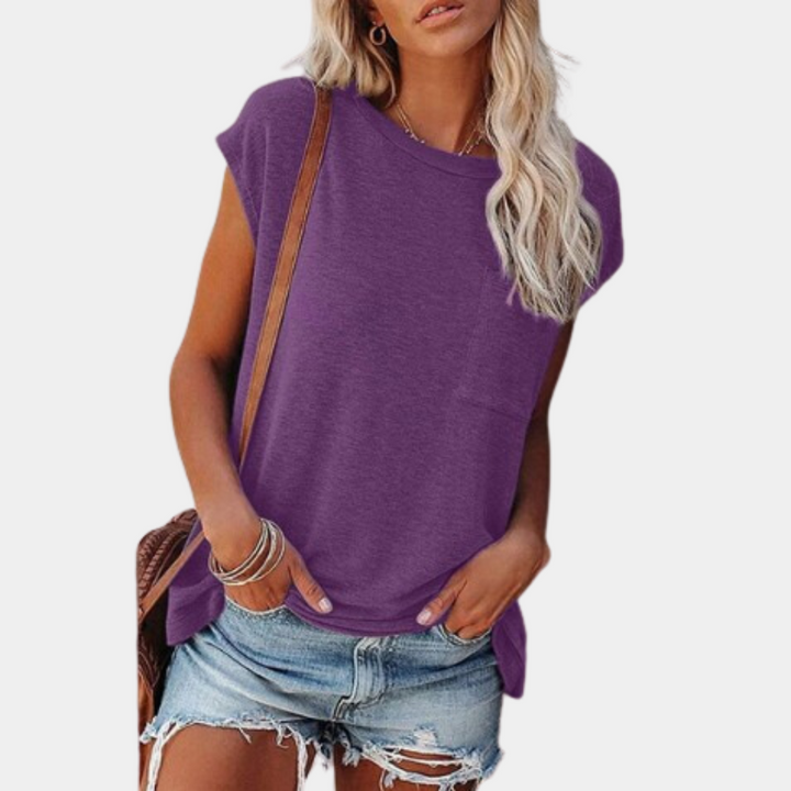 Azra - Trendy Casual Summer T-shirt for Women