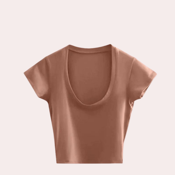 Brigitte - Elegant Casual T-shirt for Women