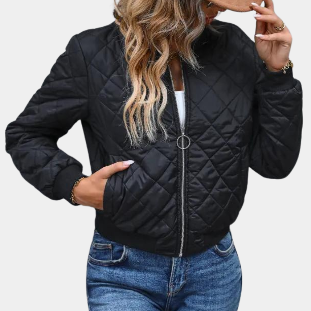 Bria - Trendy and chic bomber jacket for women