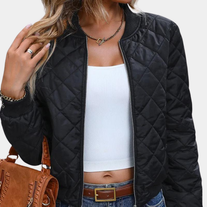 Bria - Trendy and chic bomber jacket for women