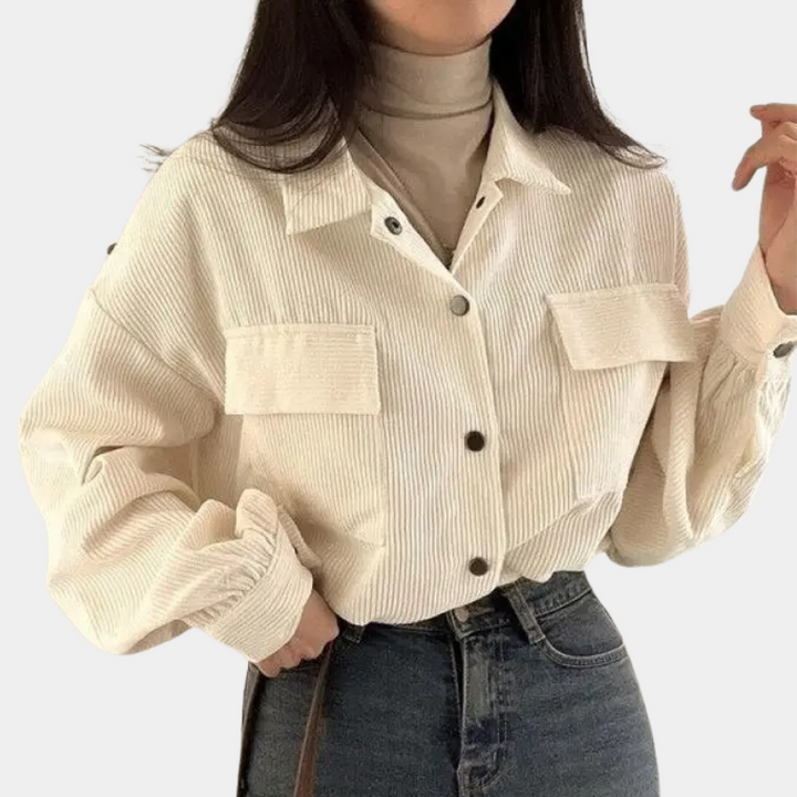 Cleena - Corduroy summer jacket for women