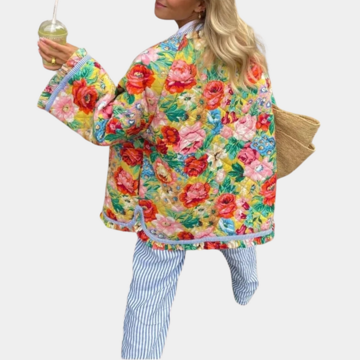 Renata - Feminine jacket in vibrant colours