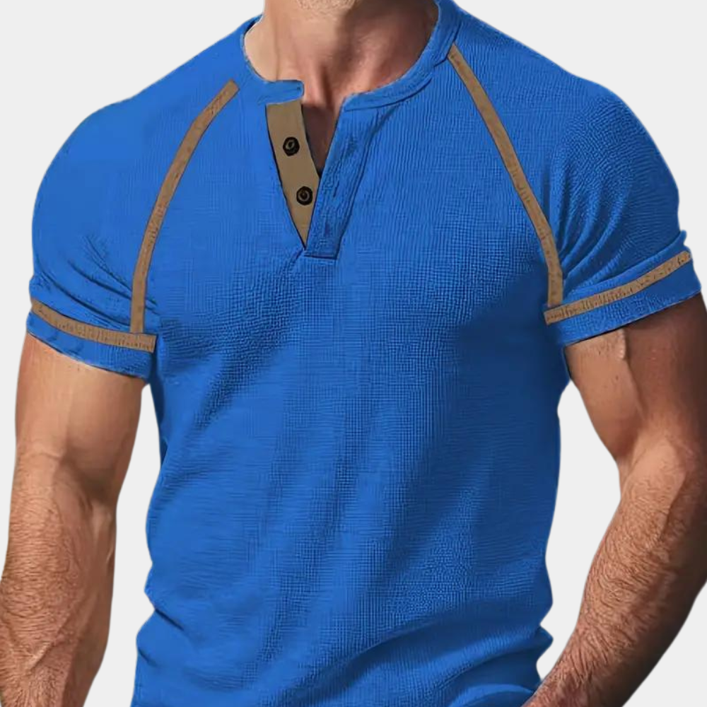 Men's stylish breathable short-sleeved T-shirt