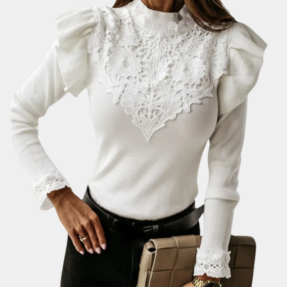 Stylish women's long-sleeved shirt