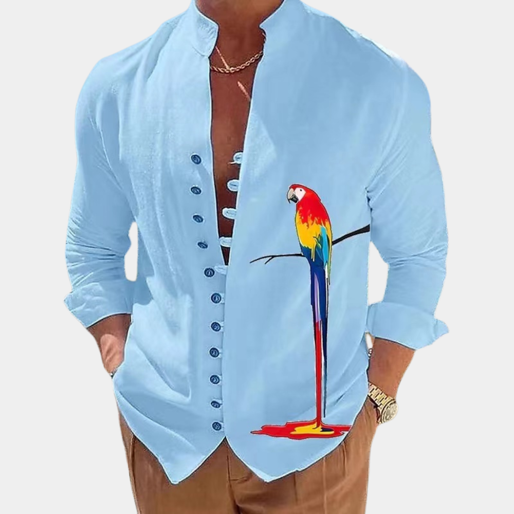 Trendy Casual Men's Shirt for a Relaxed Look