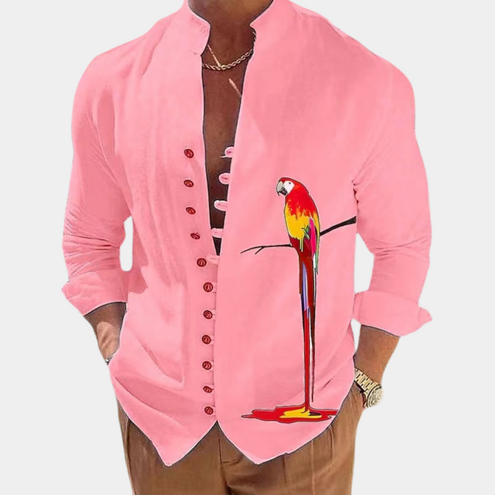 Trendy Casual Men's Shirt for a Relaxed Look