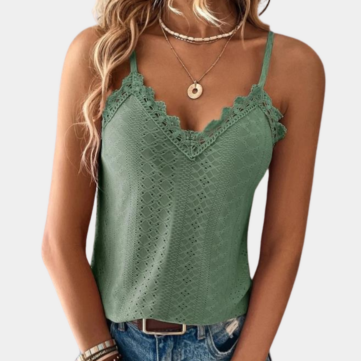 Elegant V-neck Women's Top for a stylish look