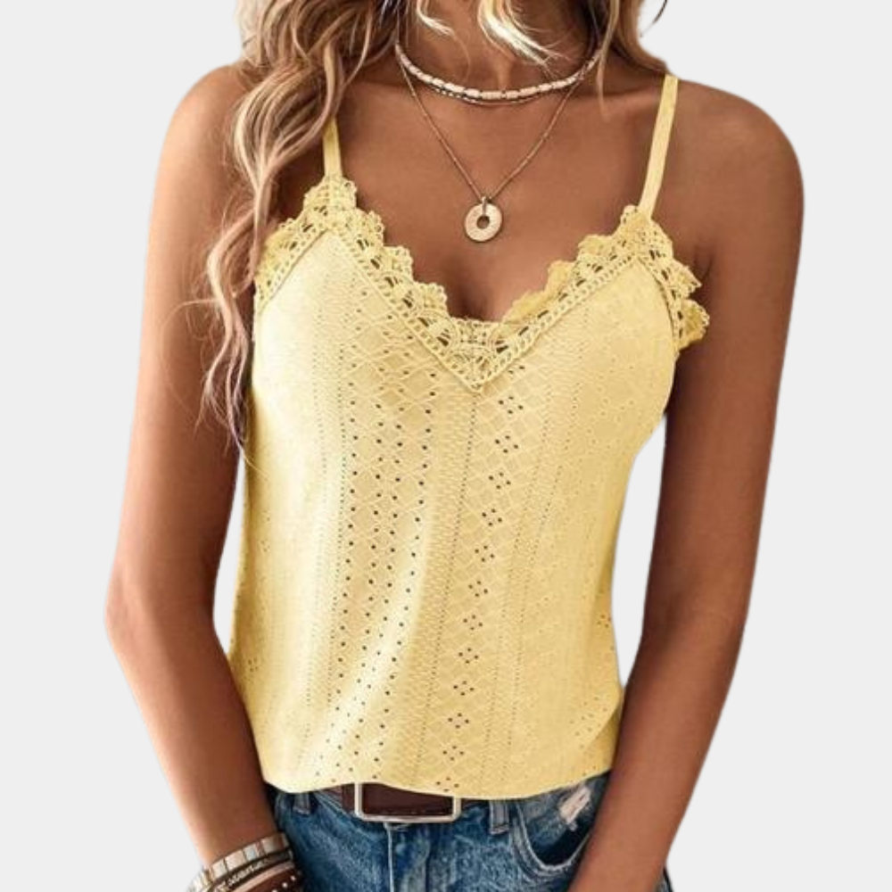 Elegant V-neck Women's Top for a stylish look