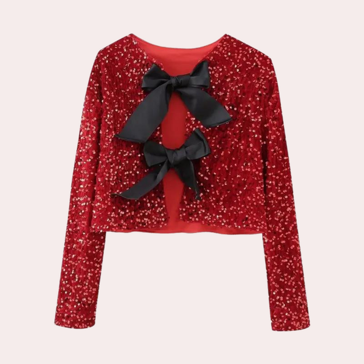 Women's sequinned jacket