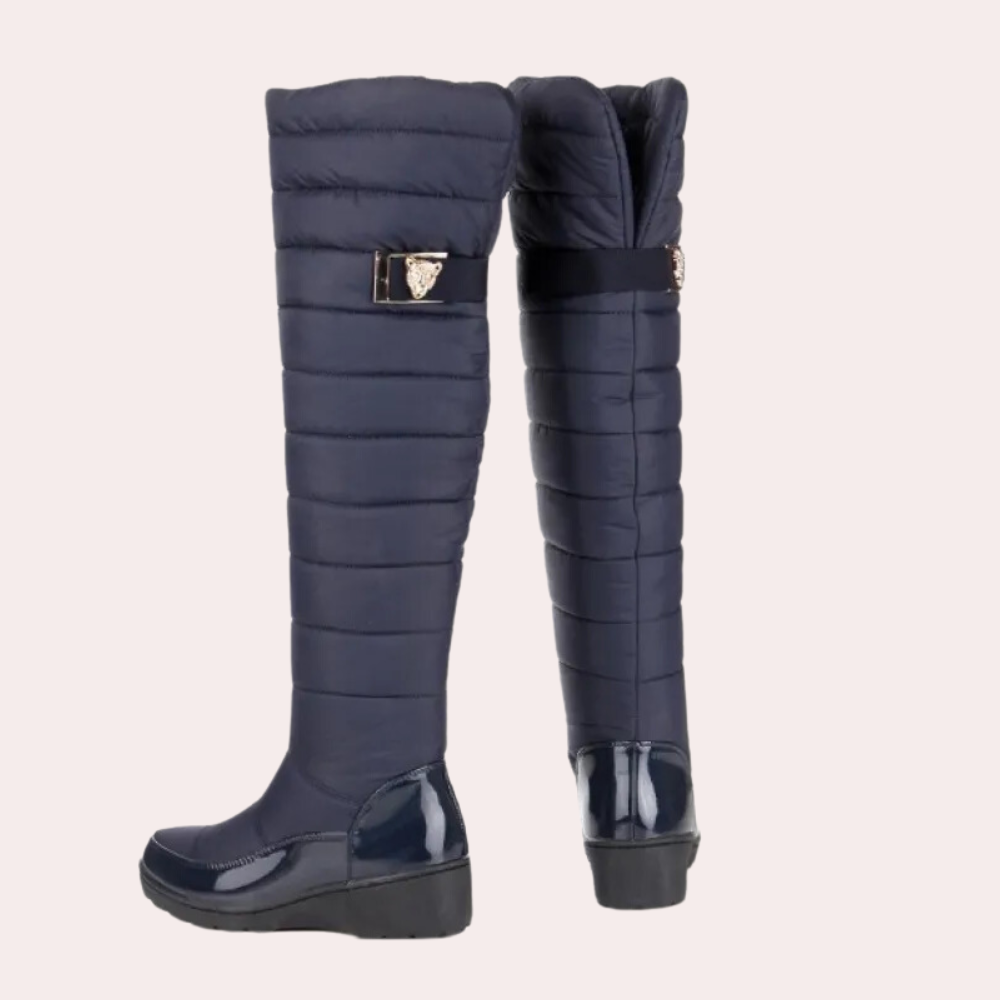 Stylish and comfortable overknee boots for women