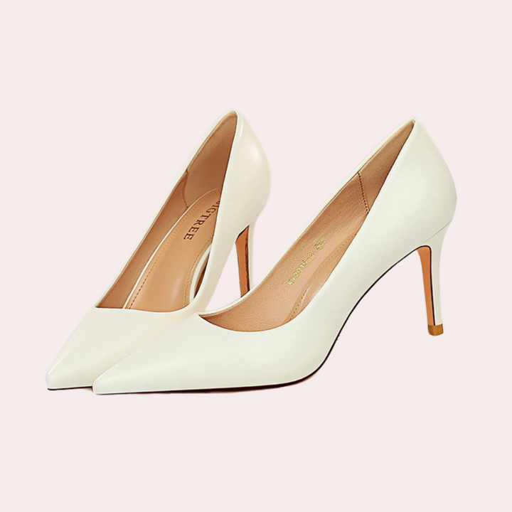 Stylish women's shoes with sophisticated high heels