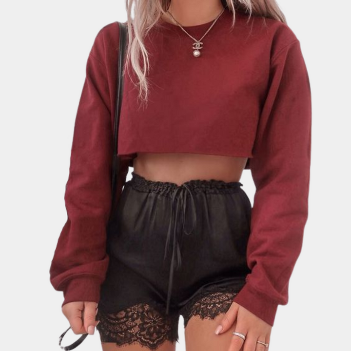 Elegant Women's Long-Sleeved Top