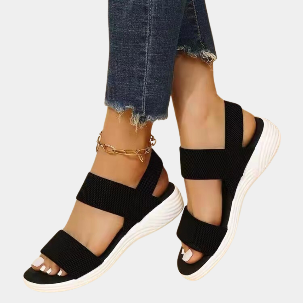 Elegant and trendy flat sandals for women