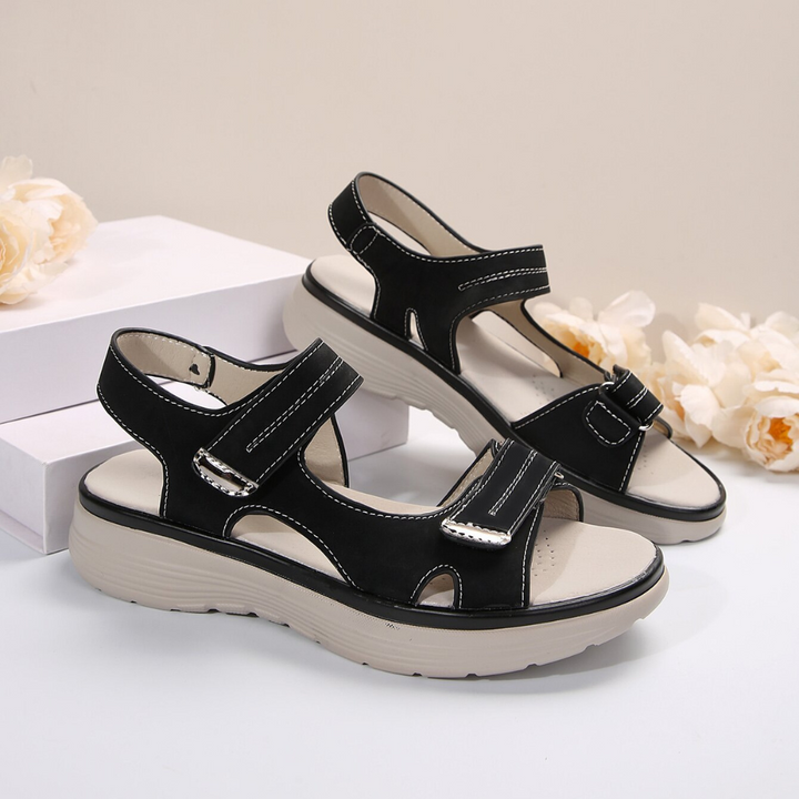 Elegant slip-on sandals for women