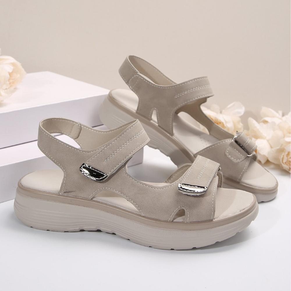 Elegant slip-on sandals for women