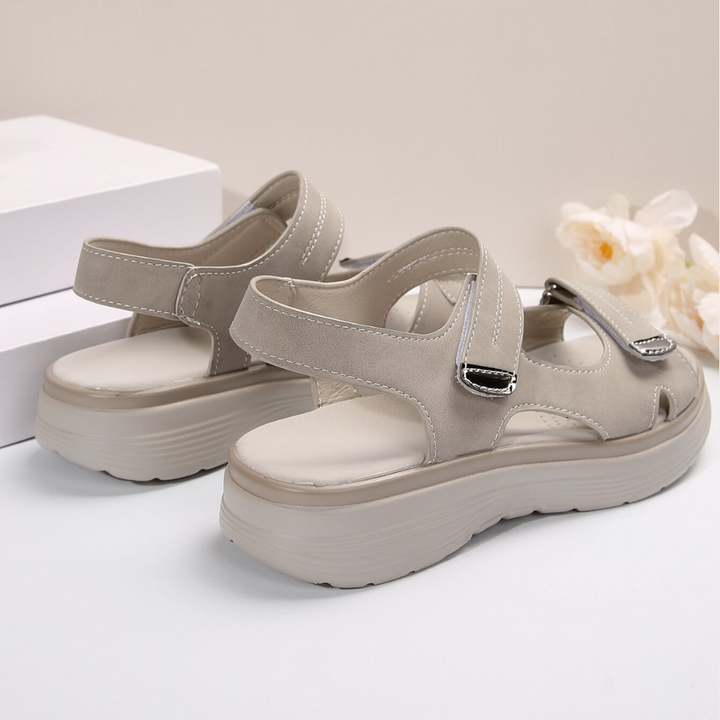 Elegant slip-on sandals for women