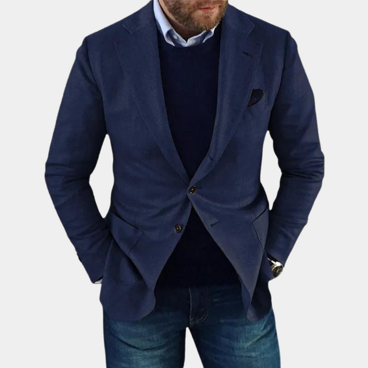Georg - Stylish Casual Buttoned Jacket for the Contemporary Man
