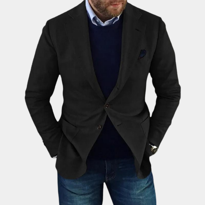 Georg - Stylish Casual Buttoned Jacket for the Contemporary Man