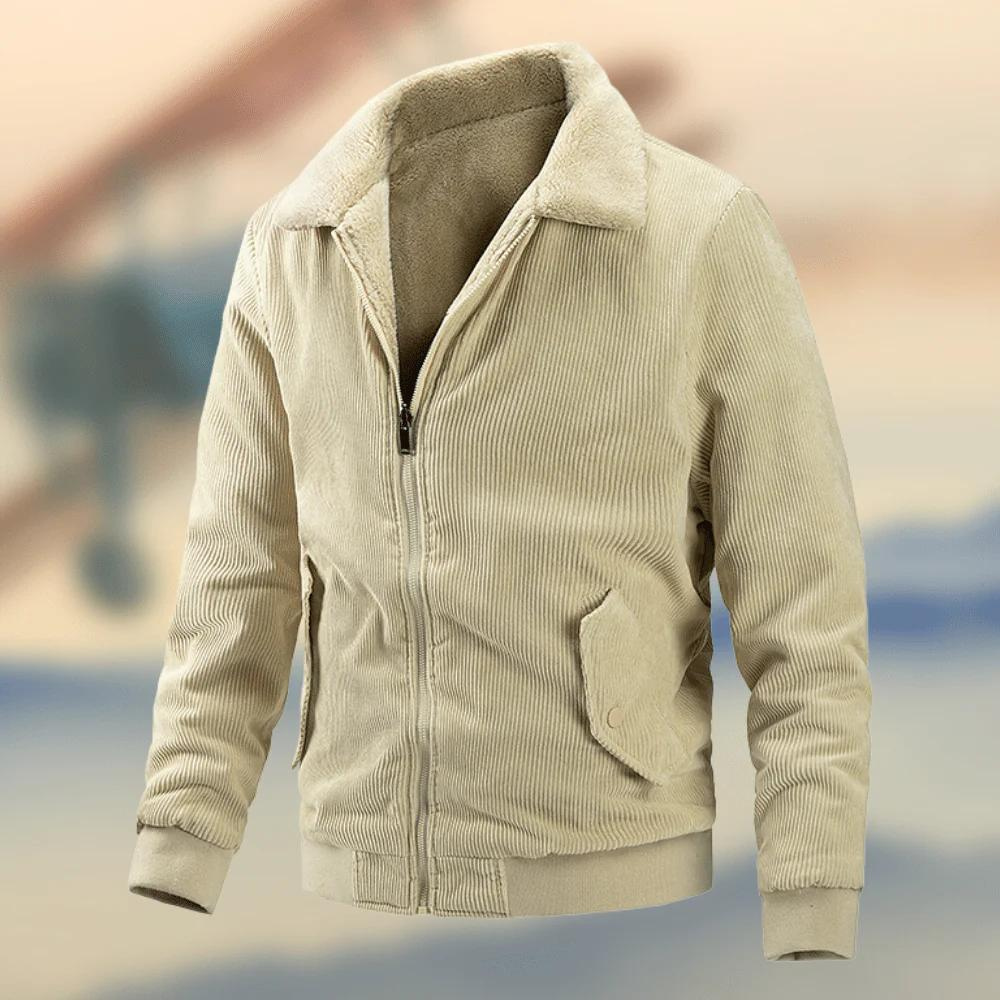 Curty - Luxury Corduroy Men's Jacket for Unparalleled Comfort