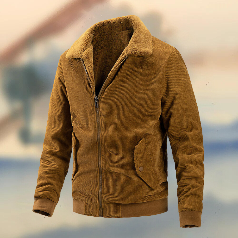 Curty - Luxury Corduroy Men's Jacket for Unparalleled Comfort
