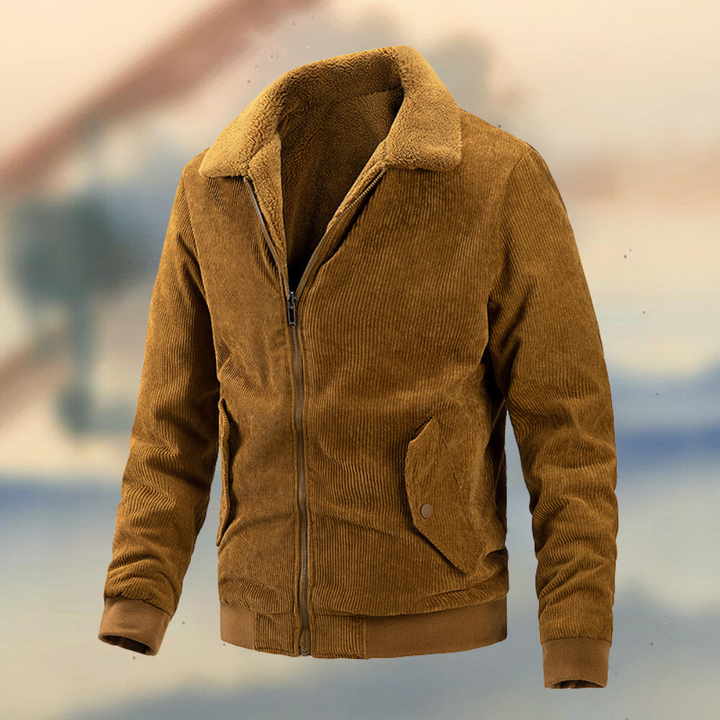 Curty - Luxury Corduroy Men's Jacket for Unparalleled Comfort