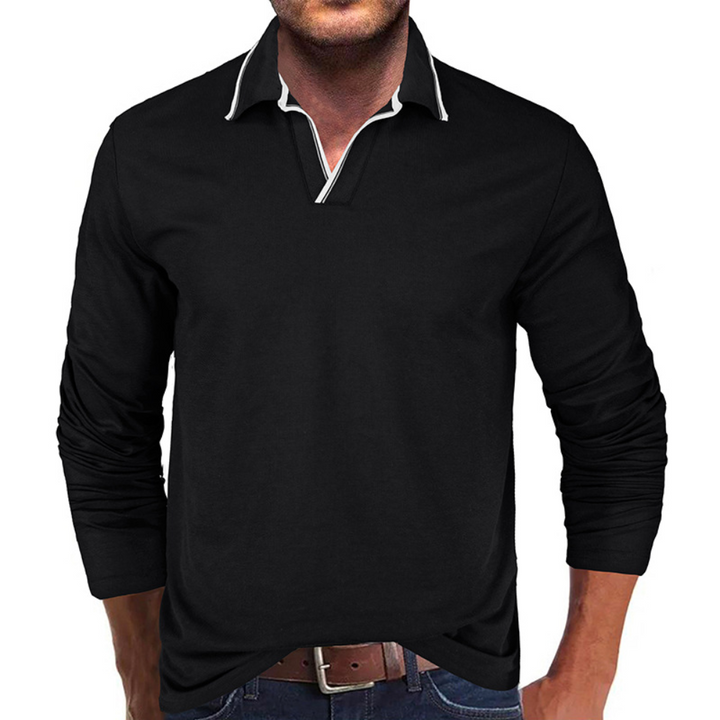 Cipactli - Stylish and Comfortable Men's V-neck T-shirt