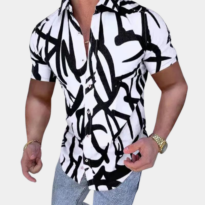 Borislav - Stylish Short-Sleeved Shirt for the Modern Man