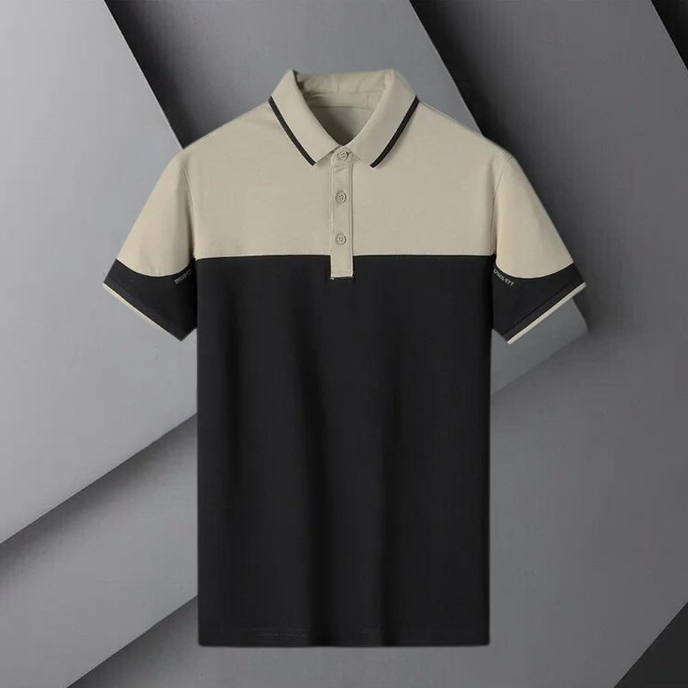 Antonius - Elegant and airy men's polo shirt for a sophisticated look