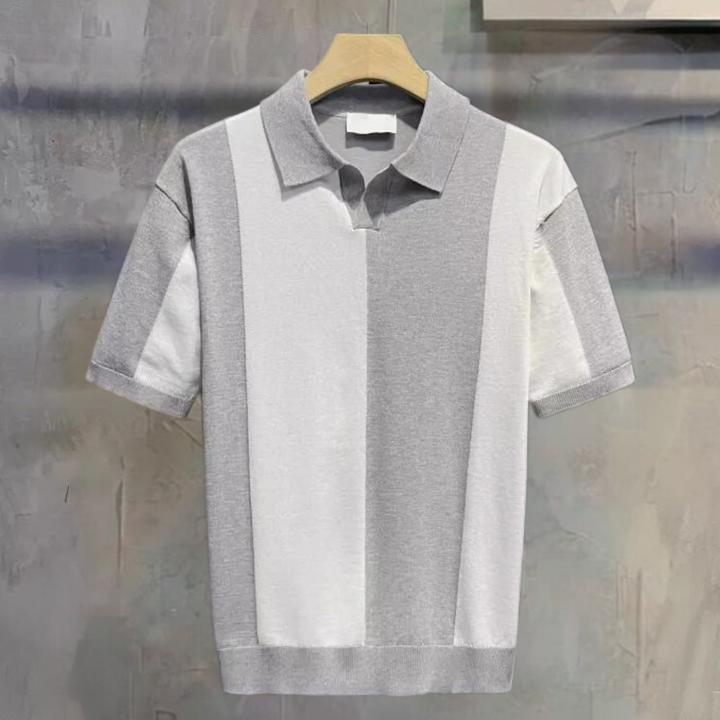 Andrei - Timeless Knitted Polo Shirt for the Style-conscious Man