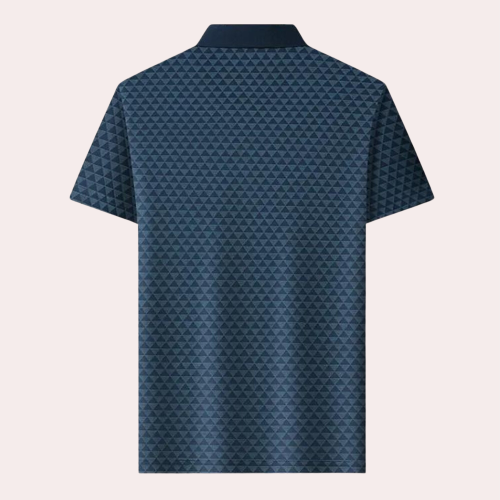 Elegant Men's Polo by Brian for a Carefree Stylish Outfit