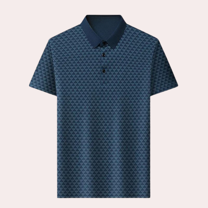 Elegant Men's Polo by Brian for a Carefree Stylish Outfit