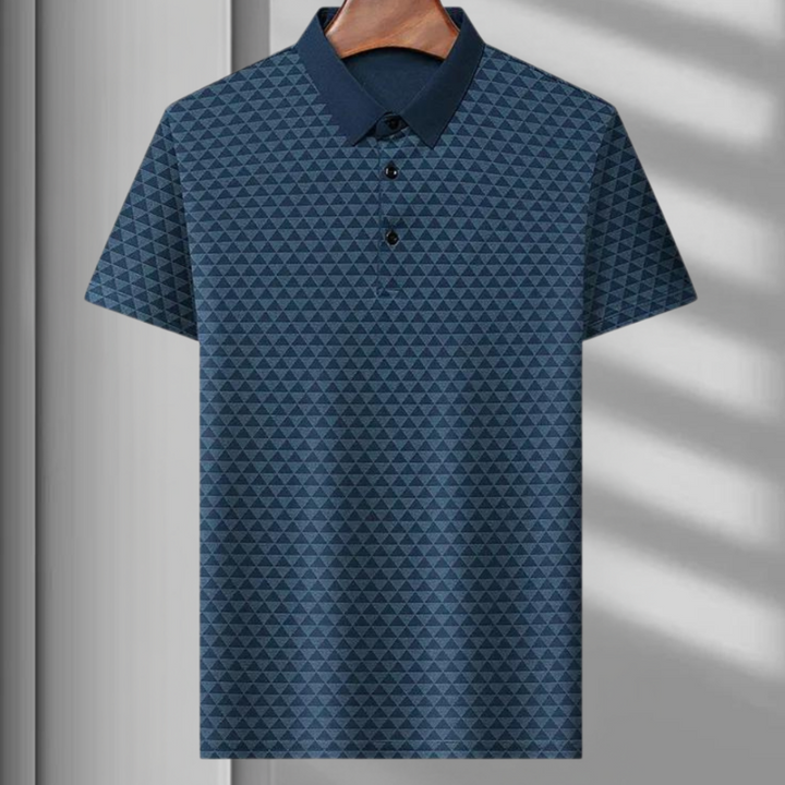 Elegant Men's Polo by Brian for a Carefree Stylish Outfit