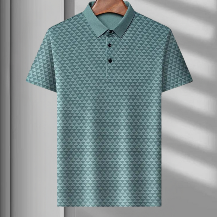 Elegant Men's Polo by Brian for a Carefree Stylish Outfit