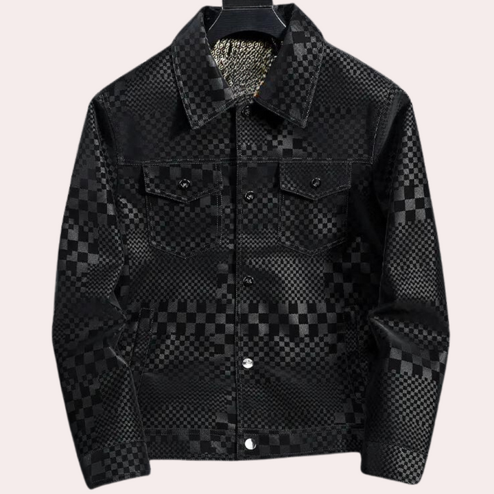 Ghita - Relaxed Fit Buttoned Jacket for Men