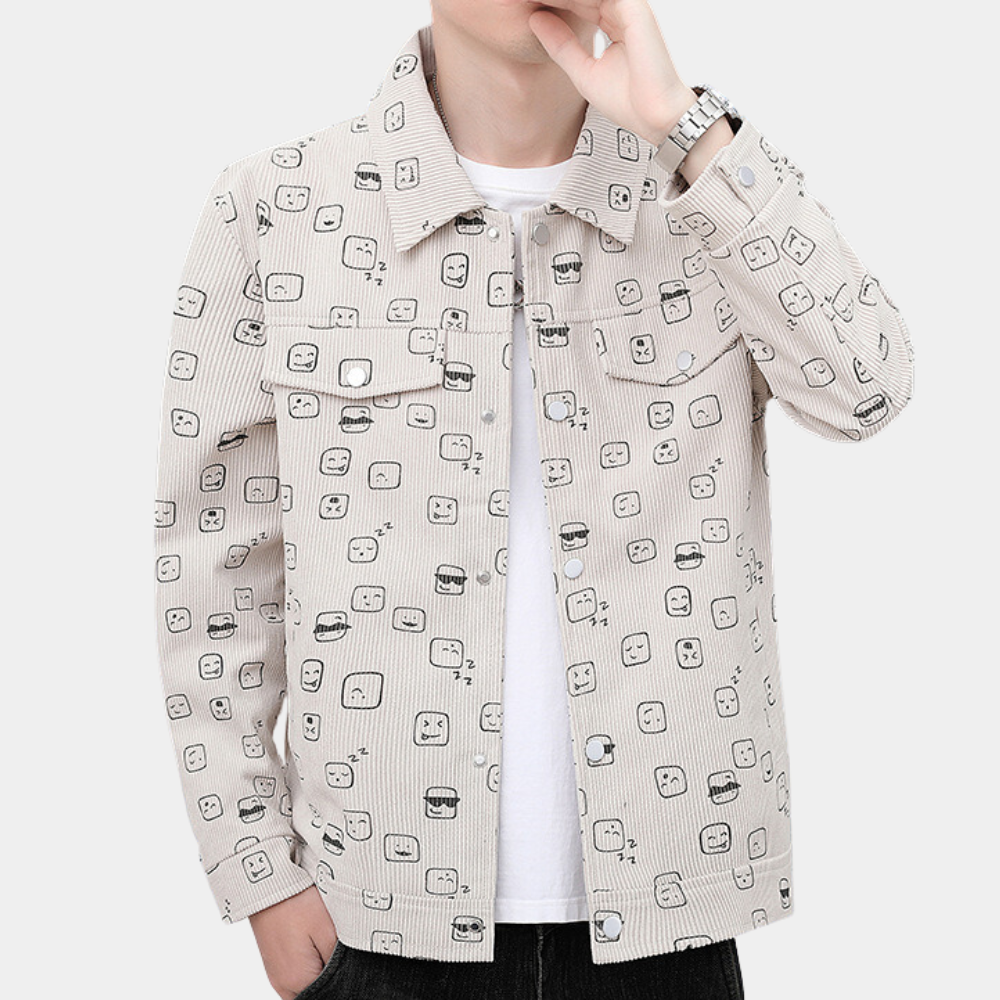Ionut - Elegant Men's Corduroy Outdoor Outfits for a Fashionable Look
