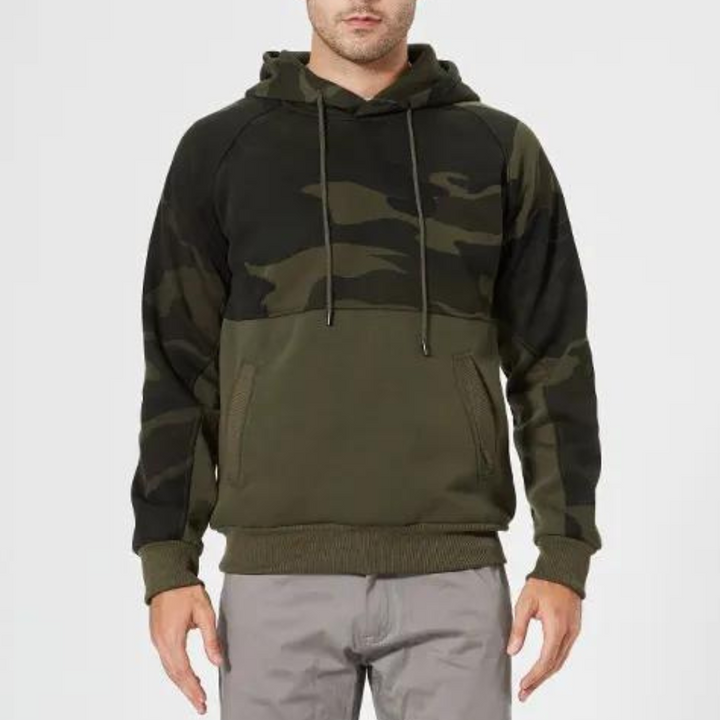Costas - Casual Camouflage Hoodie for a Relaxed Look in Men