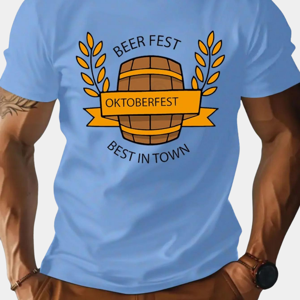 Aleksei - Unique Oktoberfest T-shirt for Men