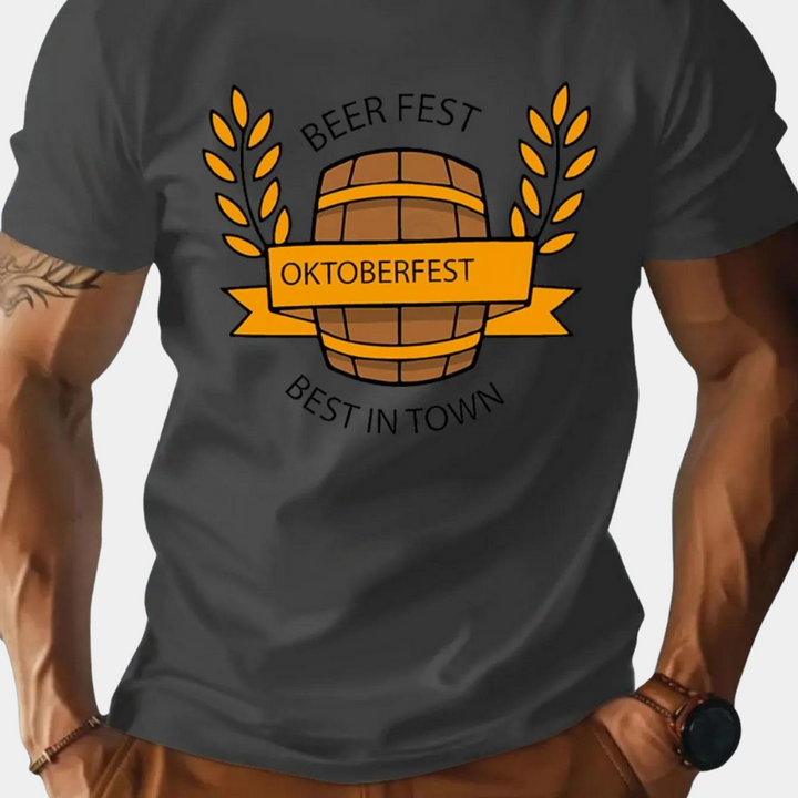 Aleksei - Unique Oktoberfest T-shirt for Men