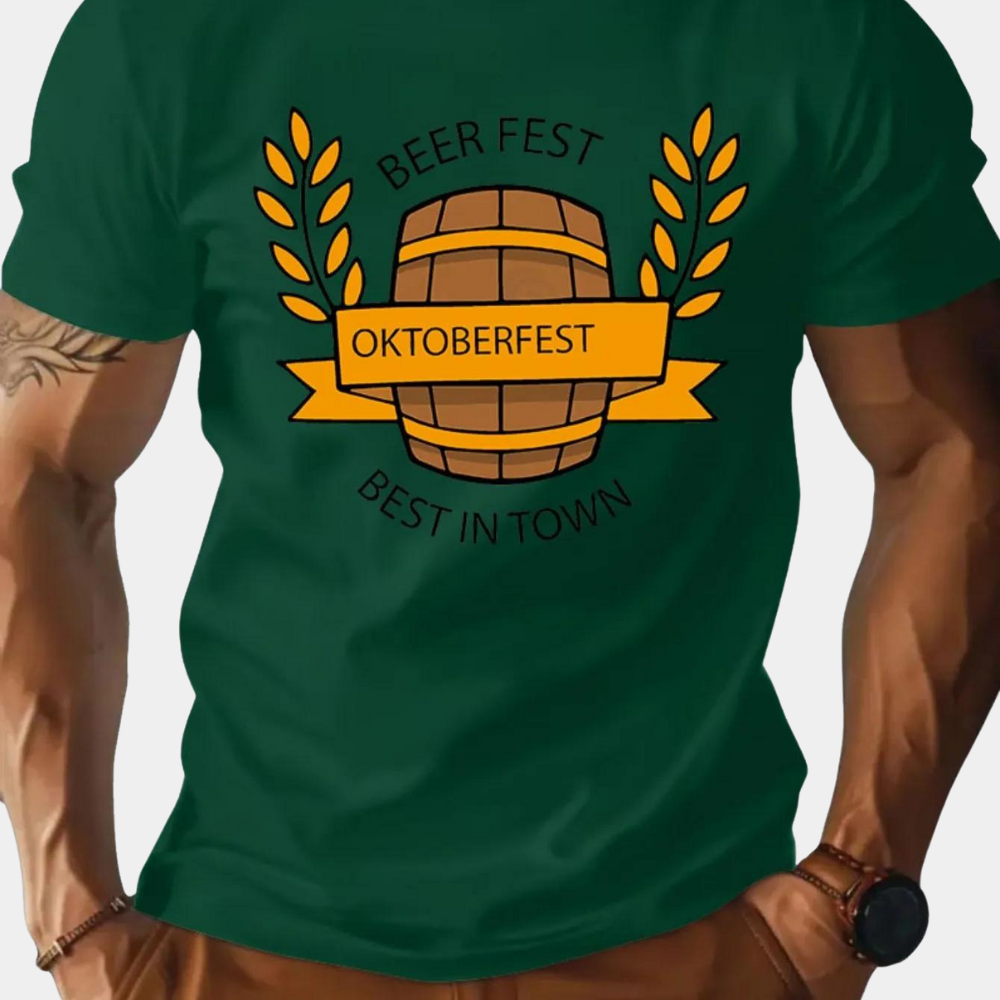 Aleksei - Unique Oktoberfest T-shirt for Men