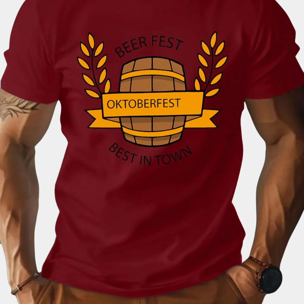 Aleksei - Unique Oktoberfest T-shirt for Men