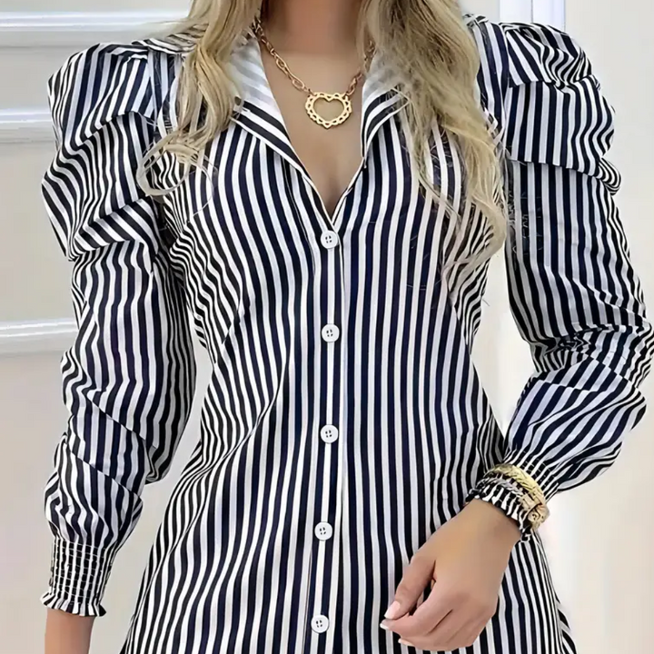 Elisaveta - Stylish striped women's shirt for a sophisticated look