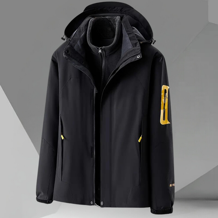 Eirik - Men's hooded windbreaker