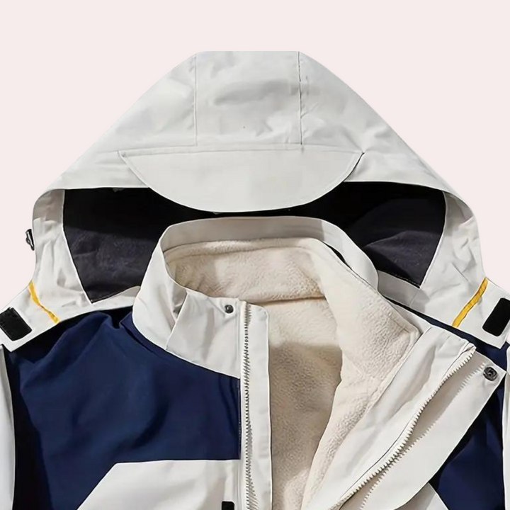 Eirik - Men's hooded windbreaker